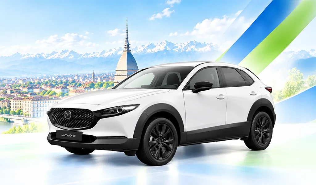 Mazda CX-30 in promo da Mo.Vi